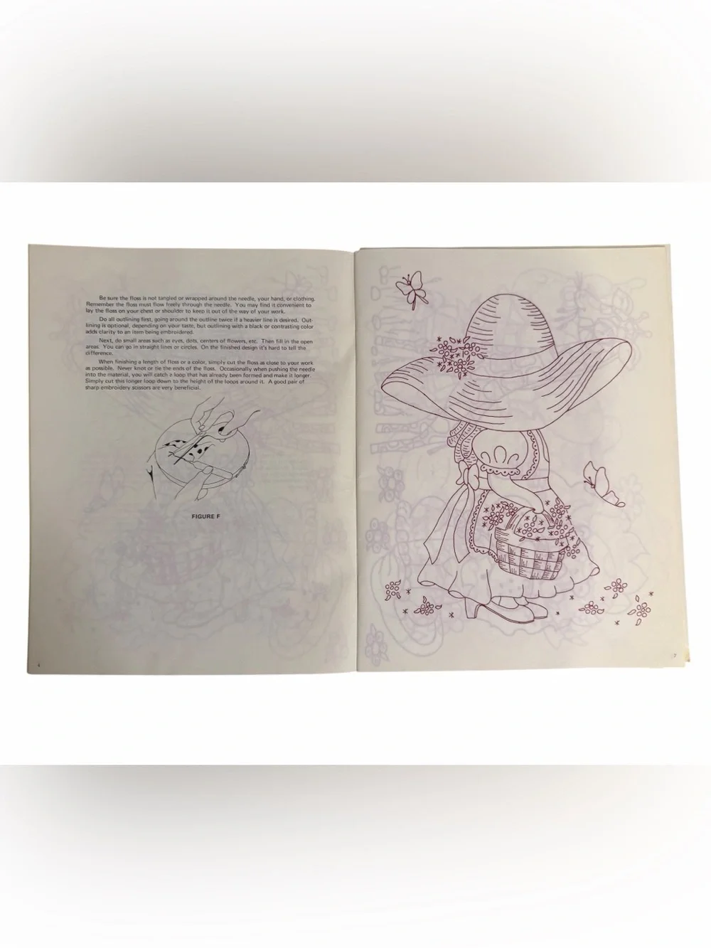 Vintage 1977 Jonell's Transfer Patterns book (#505) with 20 Full Pages